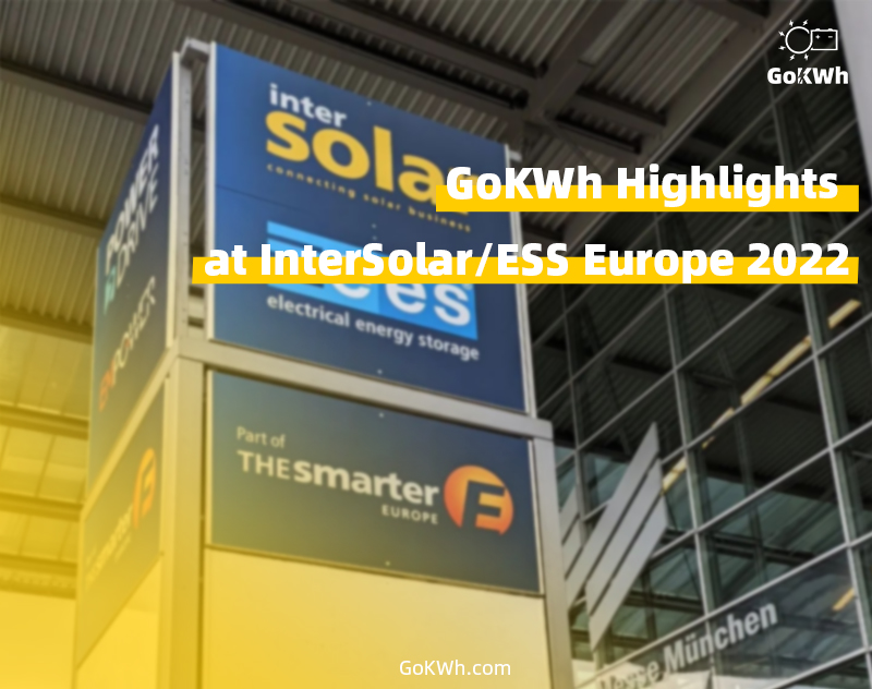 GoKWh Highlights at InterSolar/ESS Europe 2022